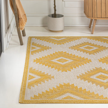 Lior Geometric Moroccan Diamond Area Rug